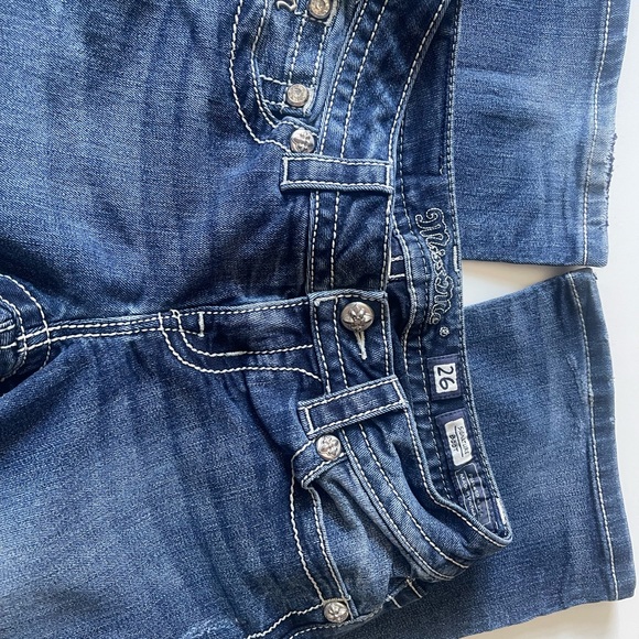 Miss Me Bootcut Jeans size 26 inseam 32 - Picture 4 of 4
